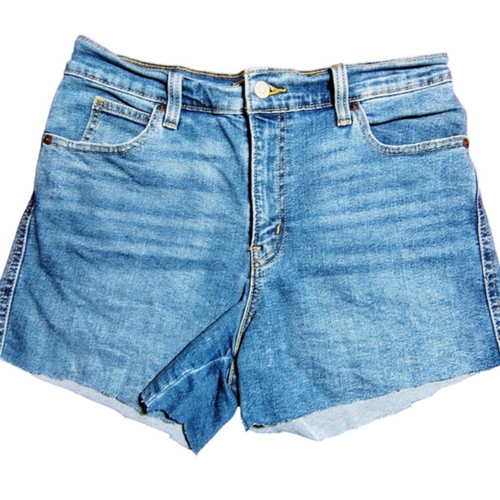Signature Levi Strauss &‎ Co Heritage High-Rise Denim Jean Shorts Size 4 classic